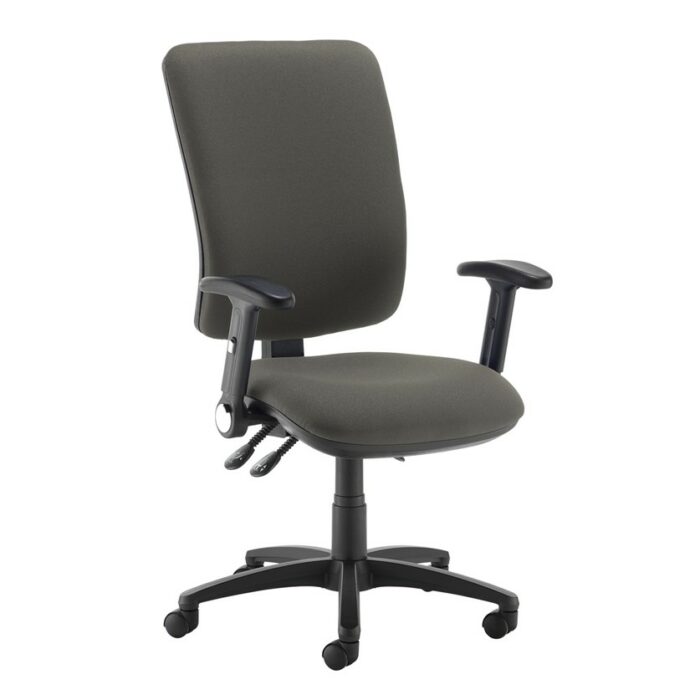 DAMS Senza extra high back operator chair with folding arms-28271
