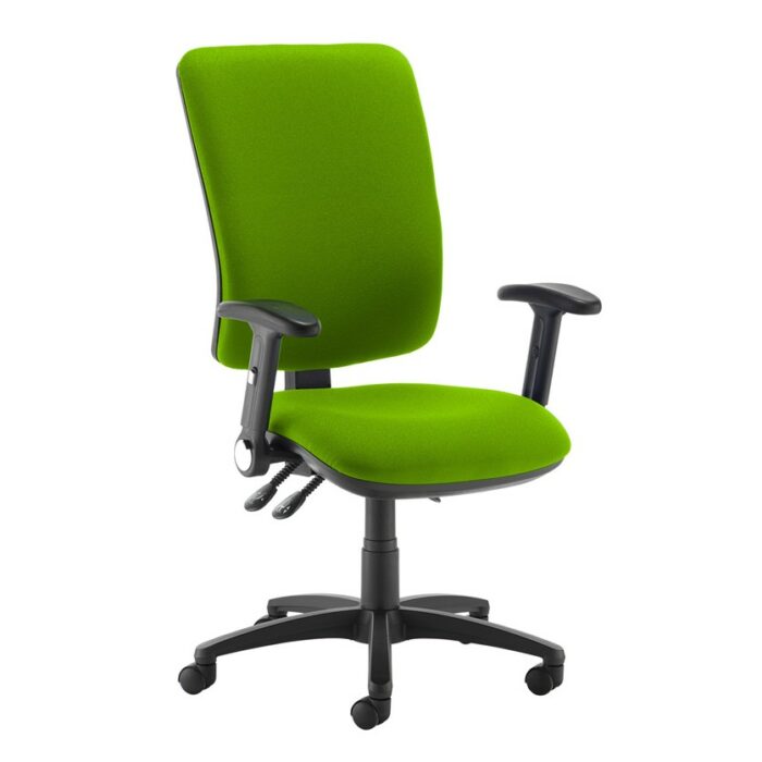 DAMS Senza extra high back operator chair with folding arms-28281