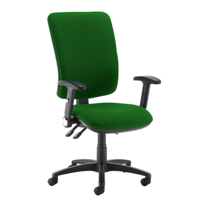 DAMS Senza extra high back operator chair with folding arms-28272