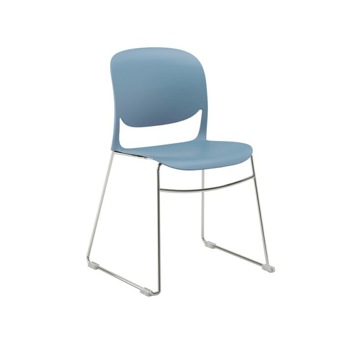 DAMS Verve multi-purpose chair with chrome sled frame-27922