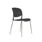 DAMS Verve multi-purpose chair with chrome 4 leg frame-0