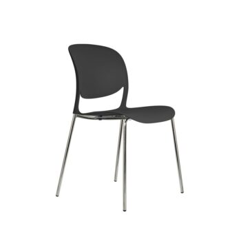 DAMS Verve multi-purpose chair with chrome 4 leg frame-0