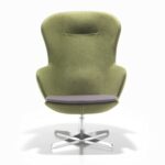 DAMS Figaro high back chair with aluminium 4 star base-30065