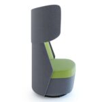 DAMS Avalon soft seating swivel pod with 360° rotation-30046