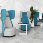 DAMS Avalon soft seating swivel pod with 360° rotation-30043