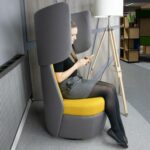 DAMS Avalon soft seating swivel pod with 360° rotation-30044
