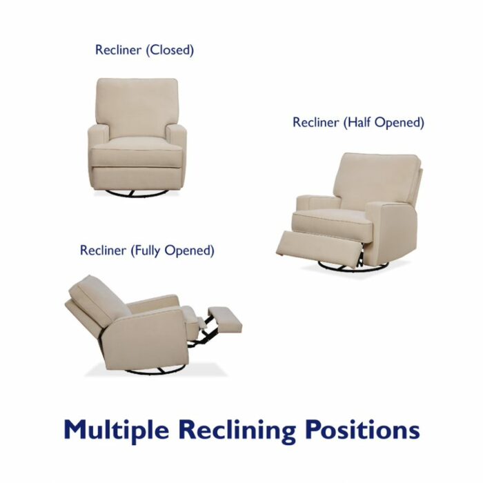 Dorel Baby Relax Rylan Swivel Glider Recliner Chair-30166