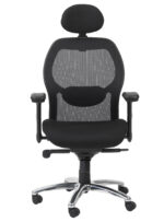 Dorel Alphason Portland Synchro Mesh Executive Chair - Black-30174