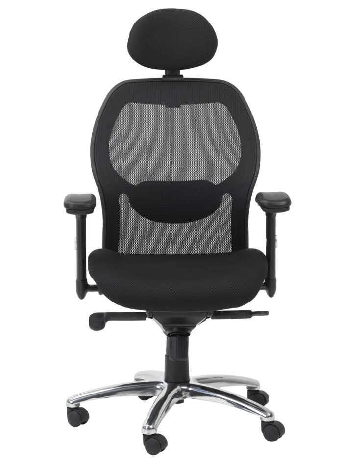 Dorel Alphason Portland Synchro Mesh Executive Chair - Black-30174