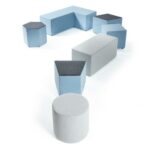 Dams Groove modular breakout seating brick-30038