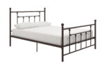 Dorel Manila Metal Bed - Double - Bronze -0