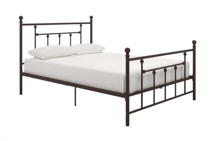 Dorel Manila Metal Bed - Double - Bronze -0