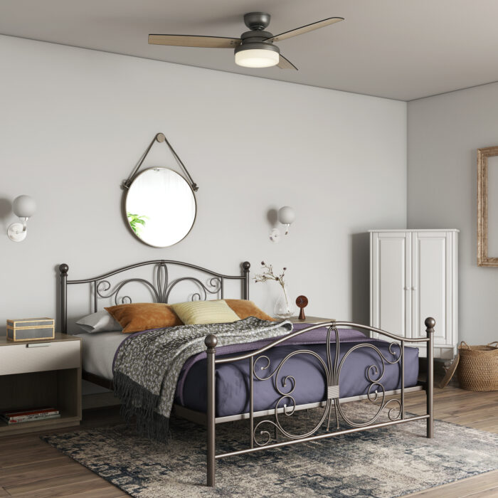 Dorel Bombay Metal Bed - Double - Bronze-30535