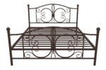 Dorel Bombay Metal Bed - King - Bronze-0