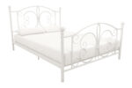 Dorel Bombay Metal Bed - Double - White-30554