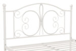 Dorel Bombay Metal Bed - Double - White-30556