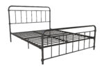 Dorel Wallace Metal Bed - Double - Black-31400