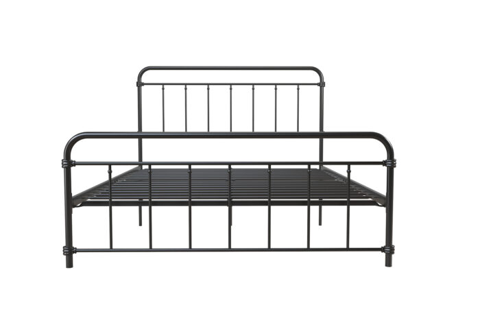 Dorel Wallace Metal Bed - King - Black-31438