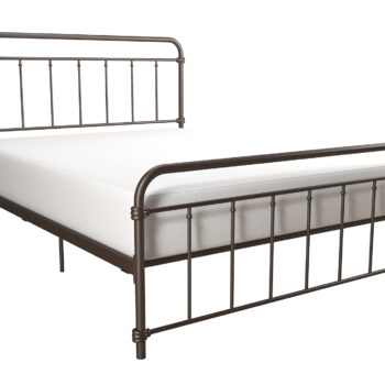 Dorel Wallace Metal Bed - King - Bronze-0