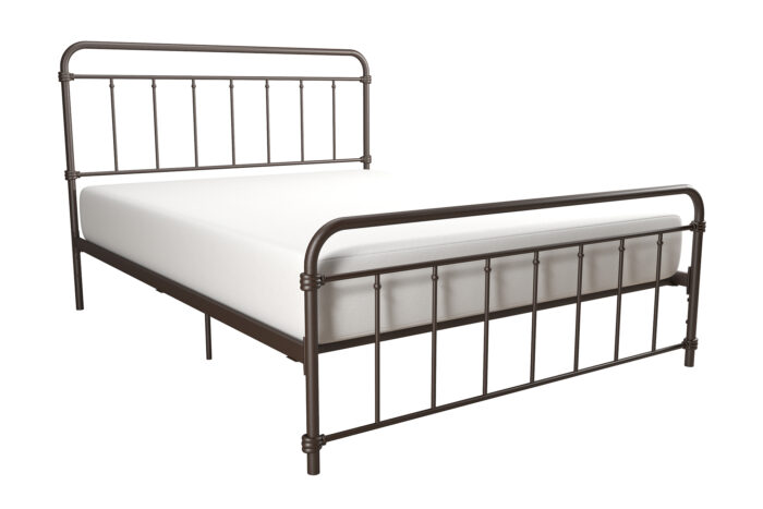 Dorel Wallace Metal Bed - King - Bronze-0