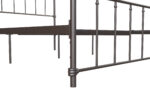 Dorel Wallace Metal Bed - King - Bronze-31462