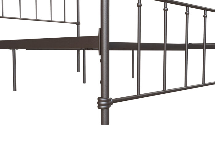 Dorel Wallace Metal Bed - King - Bronze-31462