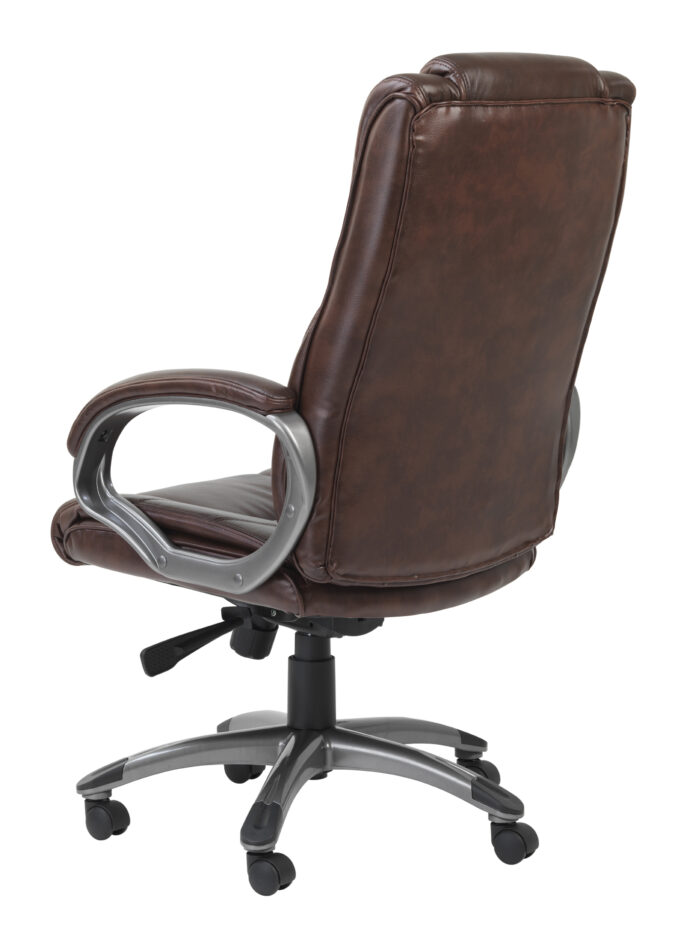 Dorel Alphason Northland Leather Soft Feel High Back Executive Chair - Brown-30383