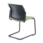 DAMS Santana cantilever chair with fabric seat, back and no arms - made to order-29196