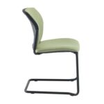 DAMS Santana cantilever chair with fabric seat, back and no arms - made to order-29195