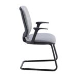 DAMS Tegan fabric cantilever frame visitors chair - made to order-28158