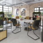 DAMS Tegan fabric cantilever frame visitors chair - made to order-28160