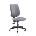 DAMS Tegan fabric PCB operator chair with no arms - made to order-0