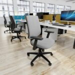 DAMS Tegan fabric PCB operator chair with 3D arms - made to order-28141
