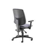 DAMS Tegan fabric PCB operator chair with 2D arms and lumbar - made to order-28137