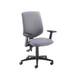 DAMS Tegan fabric PCB operator chair with 3D arms - made to order-0