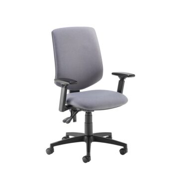 DAMS Tegan fabric PCB operator chair with 3D arms - made to order-0