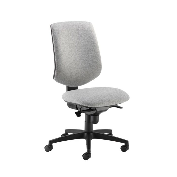 DAMS Tegan fabric asynchro operator chair with no arms-0