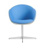 DAMS Joss single seater lounge chair with chrome 4 star base-30661
