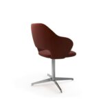 DAMS Jude single seater lounge chair with chrome 4 star base-30564