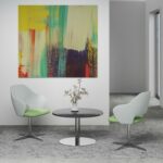 DAMS Jude single seater lounge chair with chrome 4 star base-30563