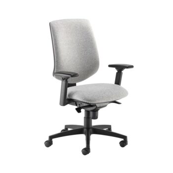 DAMS Tegan fabric asynchro operator chair with 3D arms - made to order-0