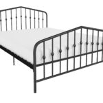 Dorel Novogratz Bushwick Metal Bed - Double - Black-0