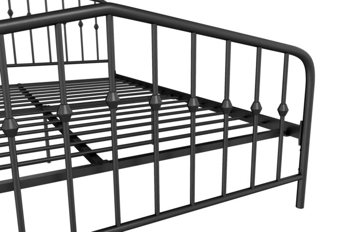 Dorel Novogratz Bushwick Metal Bed - Double - Black-31735