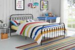 Dorel Novogratz Bright Pop Metal Bed - Double - Black-31708