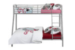 Dorel Bunk Bed Single over Double - Silver Grey-31544