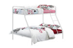 Dorel Bunk Bed Single over Double - White-31557