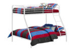 Dorel Bunk Bed Single over Double - White-0