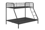Dorel Bunk Bed Single over Double - Black-31530