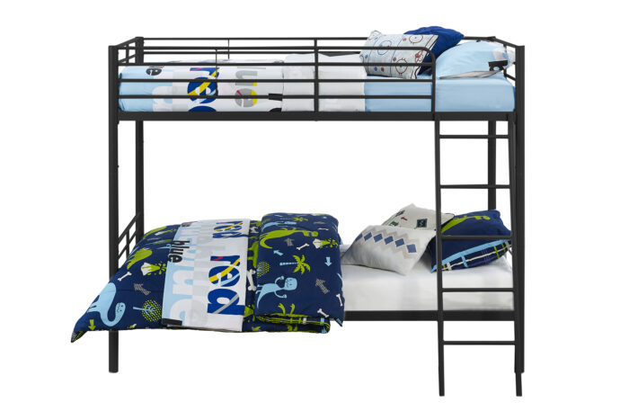 Dorel Bunk Bed Convertible - Single over Single - Black -31471
