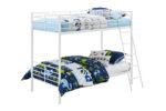 Dorel Bunk Bed Convertible - Single over Single - White-0